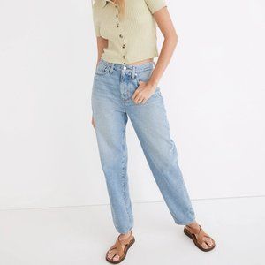 Madewell Baggy Tapered Jeans in Whitwell Wash (NWOT)